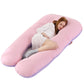 Pregnancy Bliss, U-Shaped Pillow for Energizing Sleep and Relief
