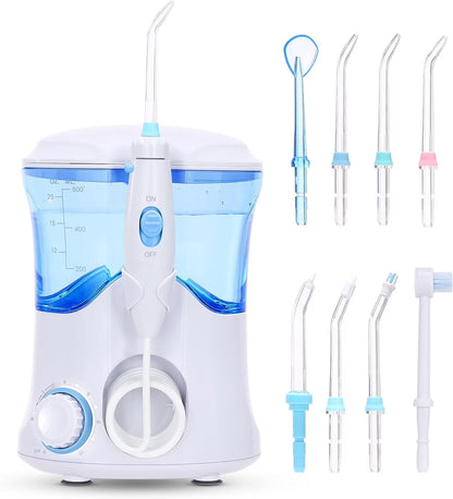Portable Cordless Water Flosser - Electric Oral Irrigator for Braces - Adults/Kids 