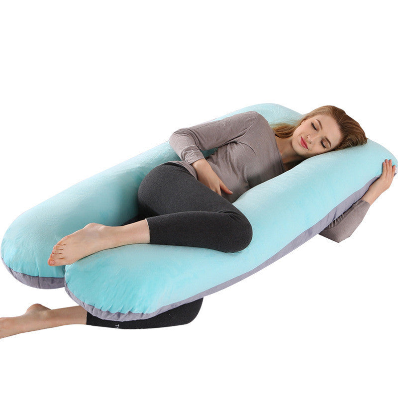 Pregnancy Bliss, U-Shaped Pillow for Energizing Sleep and Relief