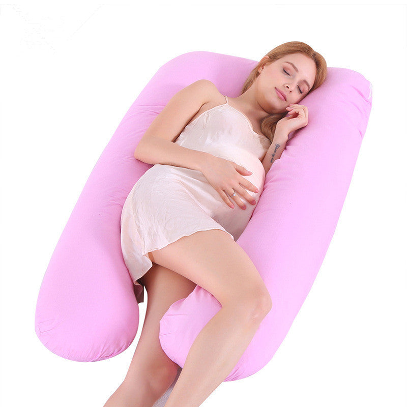 Pregnancy Bliss, U-Shaped Pillow for Energizing Sleep and Relief