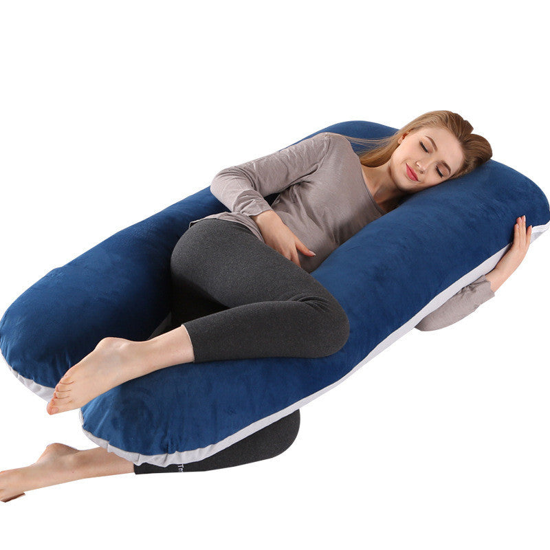 Pregnancy Bliss, U-Shaped Pillow for Energizing Sleep and Relief