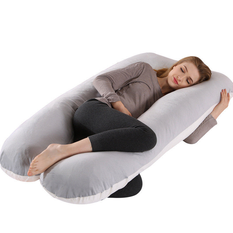 Pregnancy Bliss, U-Shaped Pillow for Energizing Sleep and Relief