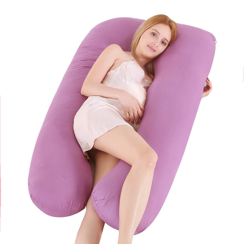 Pregnancy Bliss, U-Shaped Pillow for Energizing Sleep and Relief
