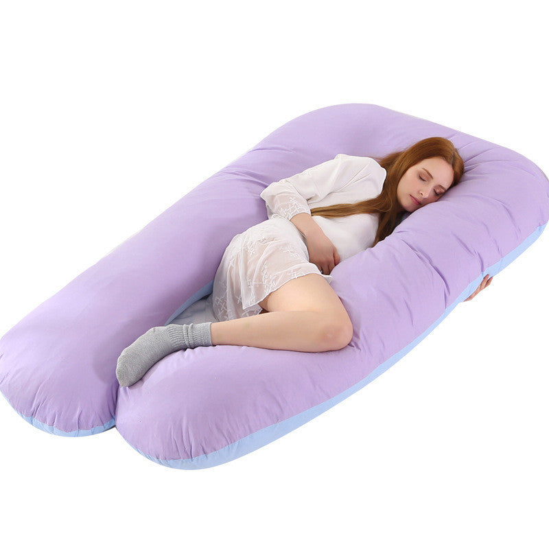 Pregnancy Bliss, U-Shaped Pillow for Energizing Sleep and Relief