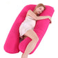 Pregnancy Bliss, U-Shaped Pillow for Energizing Sleep and Relief