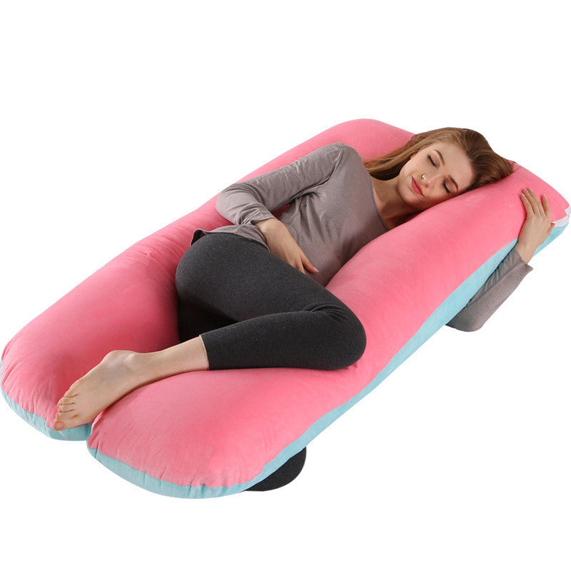 Pregnancy Bliss, U-Shaped Pillow for Energizing Sleep and Relief