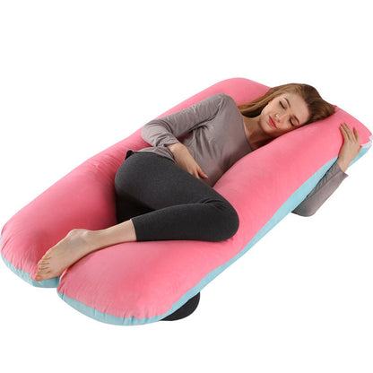 Pregnancy Bliss, U-Shaped Pillow for Energizing Sleep and Relief