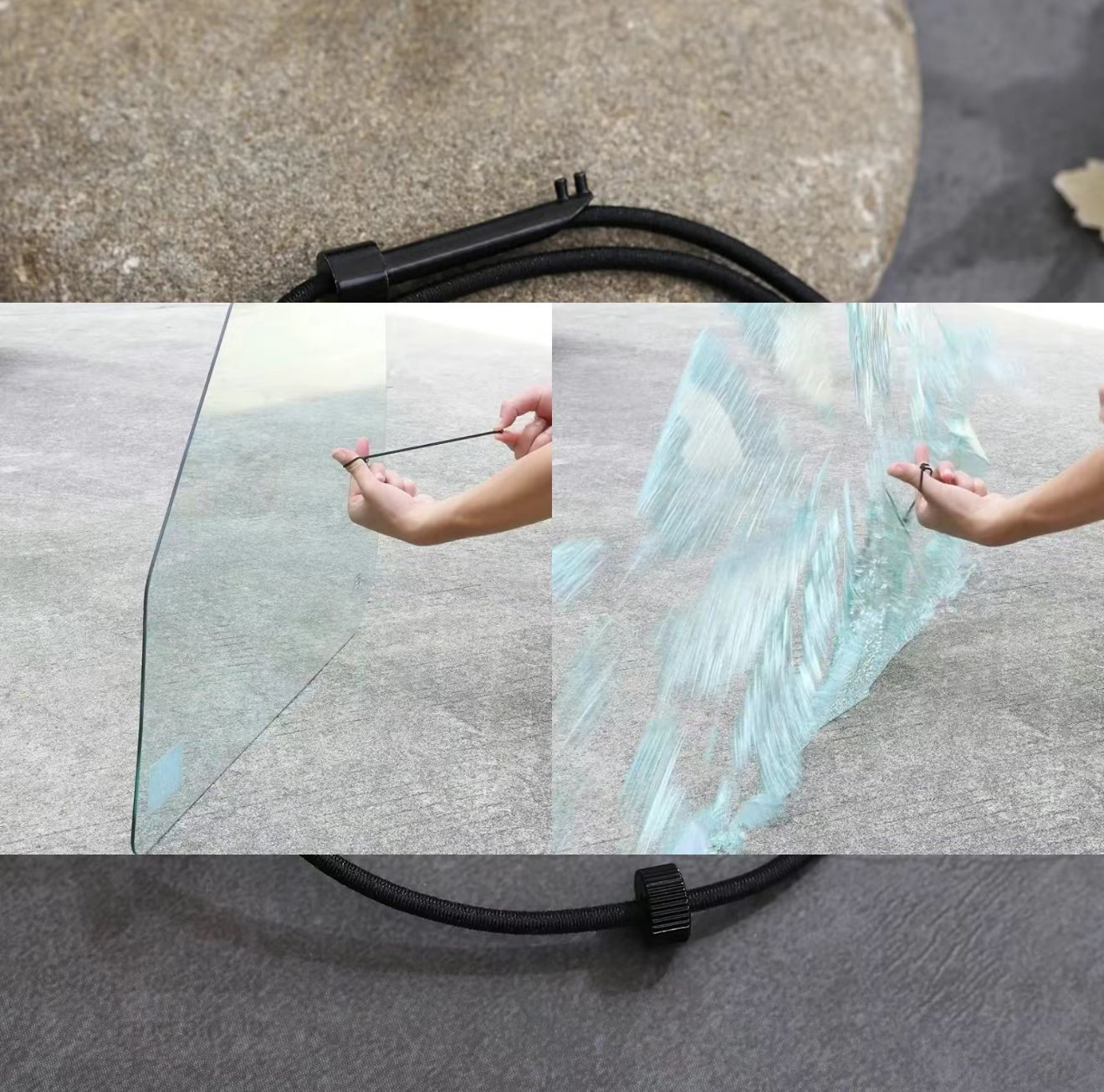 Tungston Alloy Impact Bead-Tempered Glass Breaker