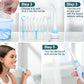 Portable Cordless Water Flosser - Electric Oral Irrigator for Braces - Adults/Kids 